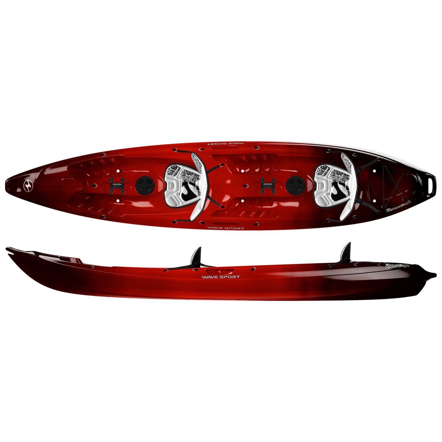 Scooter XT Tandem sit on top kayak - Wave Sport