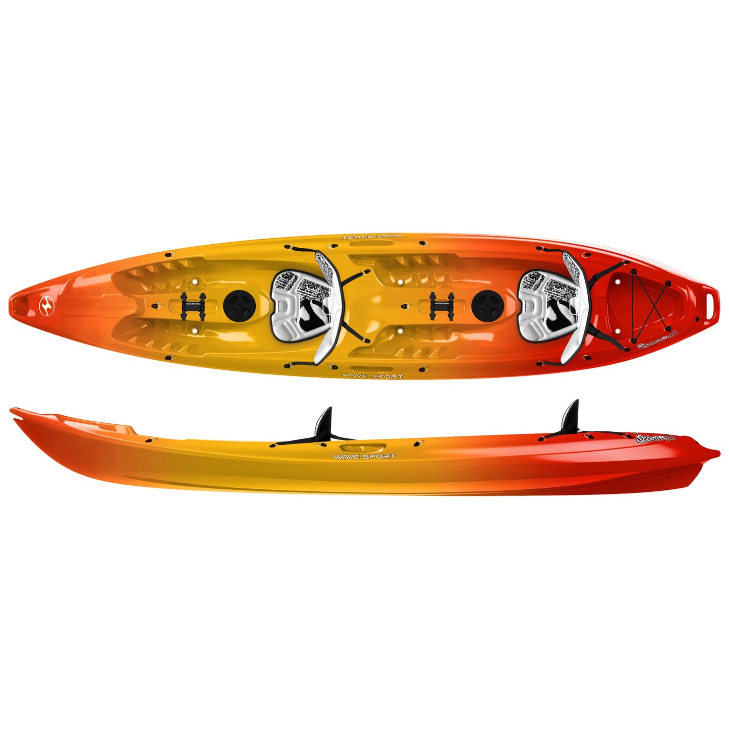 Scooter XT Tandem sit on top kayak - Wave Sport