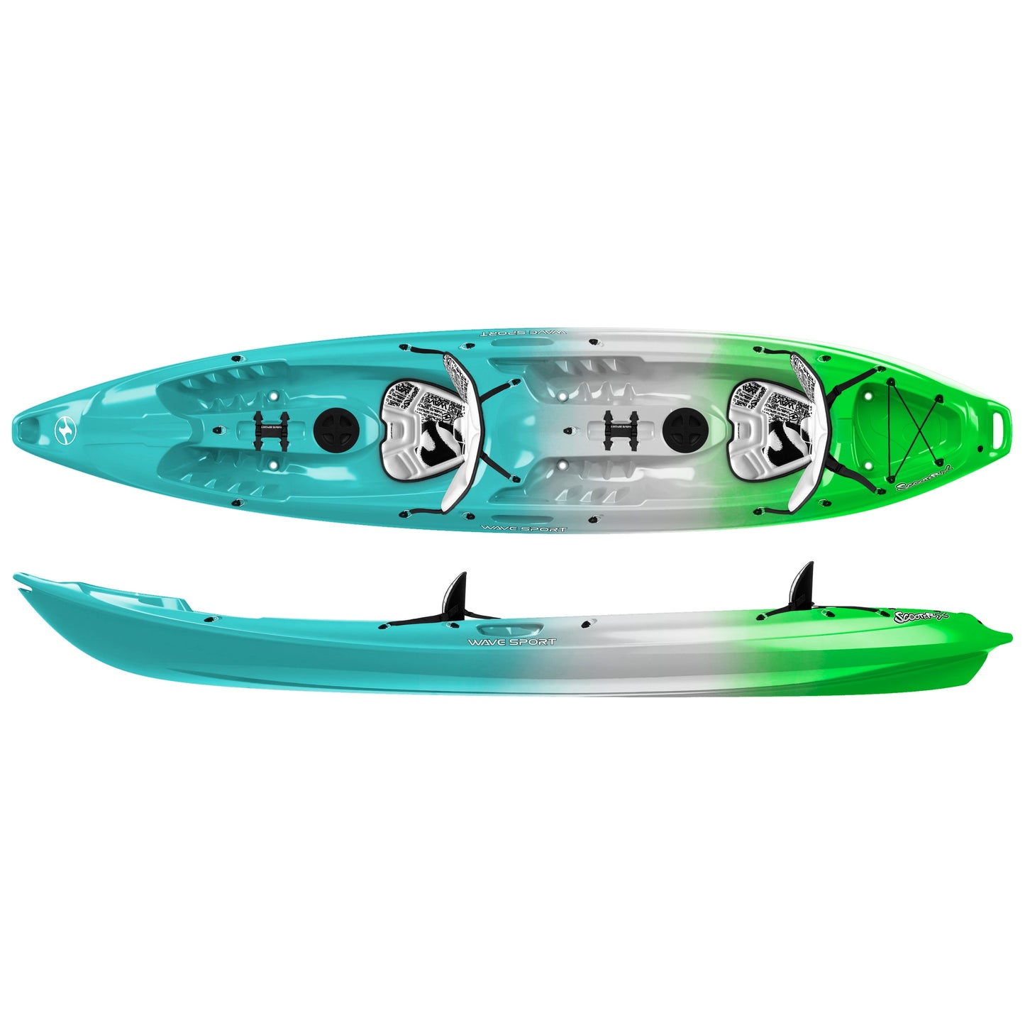 Scooter XT Tandem sit on top kayak - Wave Sport