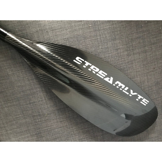 Kinetic Tour XS Elite Carbon Leverlock Straight Shaft Touring Paddle Ex Demo - Streamlyte