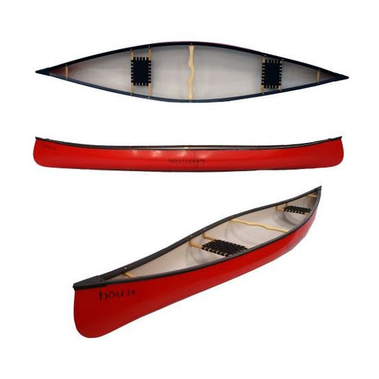 Hou 14 Open Canoe Wood Trim - Hou Canoes