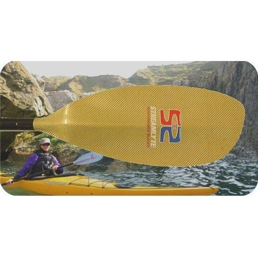 Kinetic Tour XS Premier Glass Leverlock Straight Touring Paddle Clearance - Streamlyte